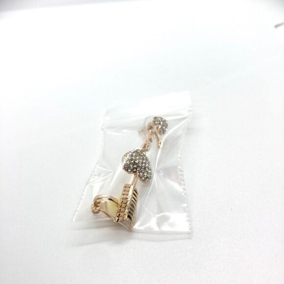 Single Left Ear Love Arrow Stud Earring - Picture 7 of 7